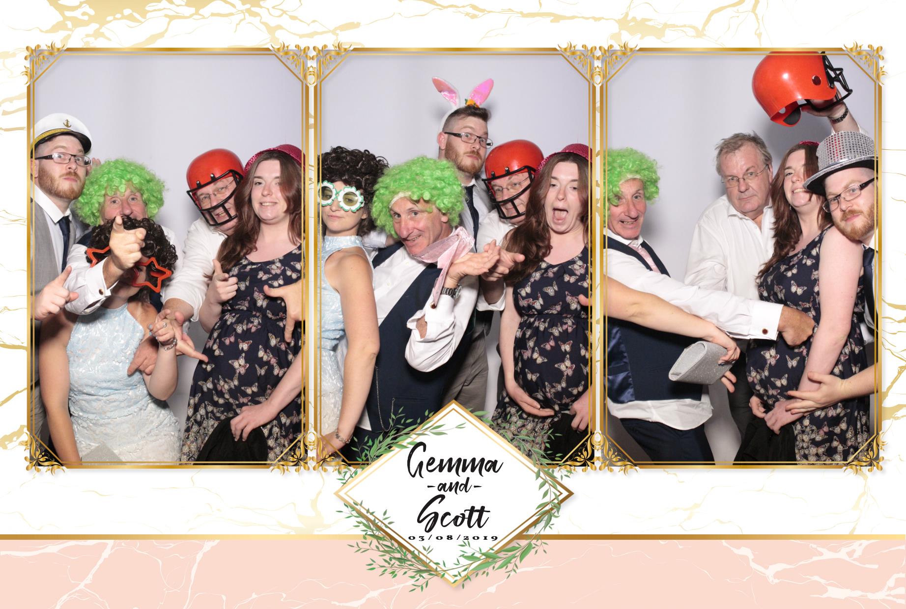 Gemma & Scott's Wedding | View more photos from the event at gallery.myphotoboothexperience.co.uk/u/MyPhotoBoothExperienceLtd/Gemma-Scotts-Wedding